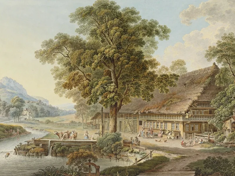 1751-Heinrich Rieter - Berna, Mittelland
